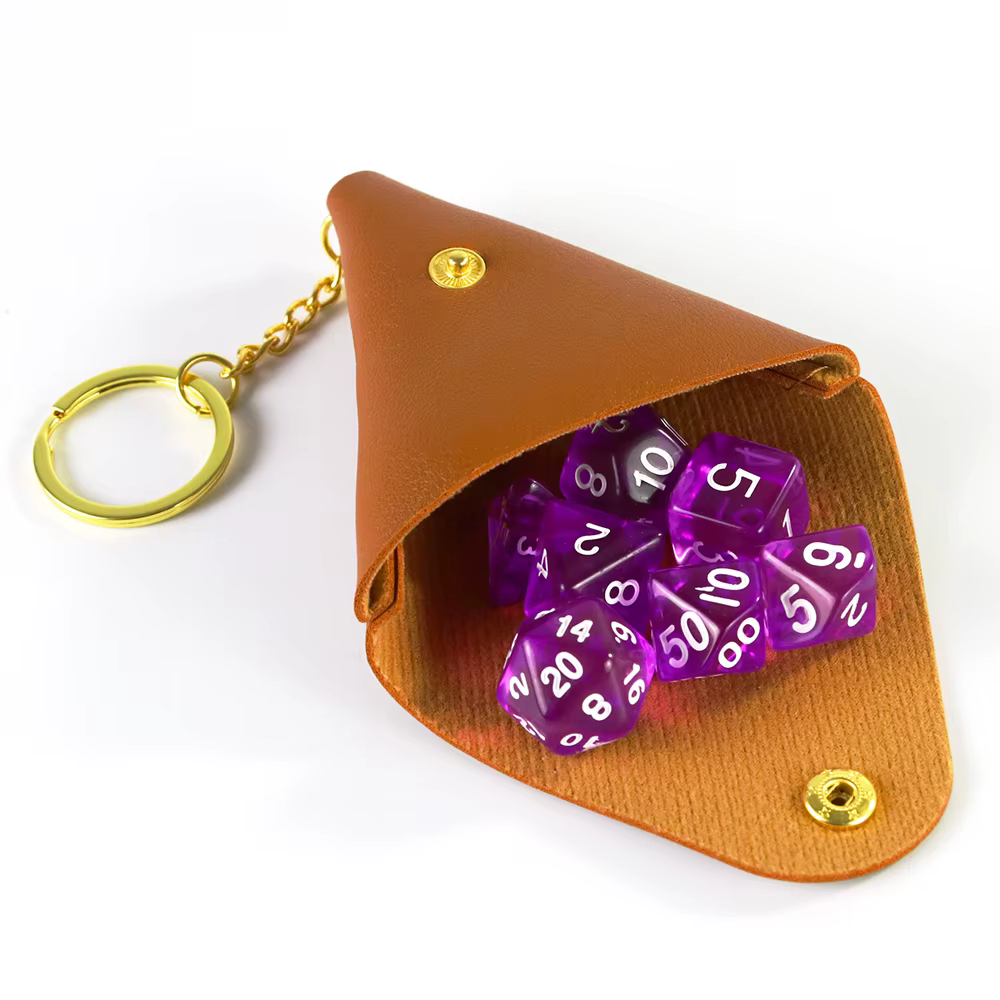Mini sac triangulaire en cuir PU