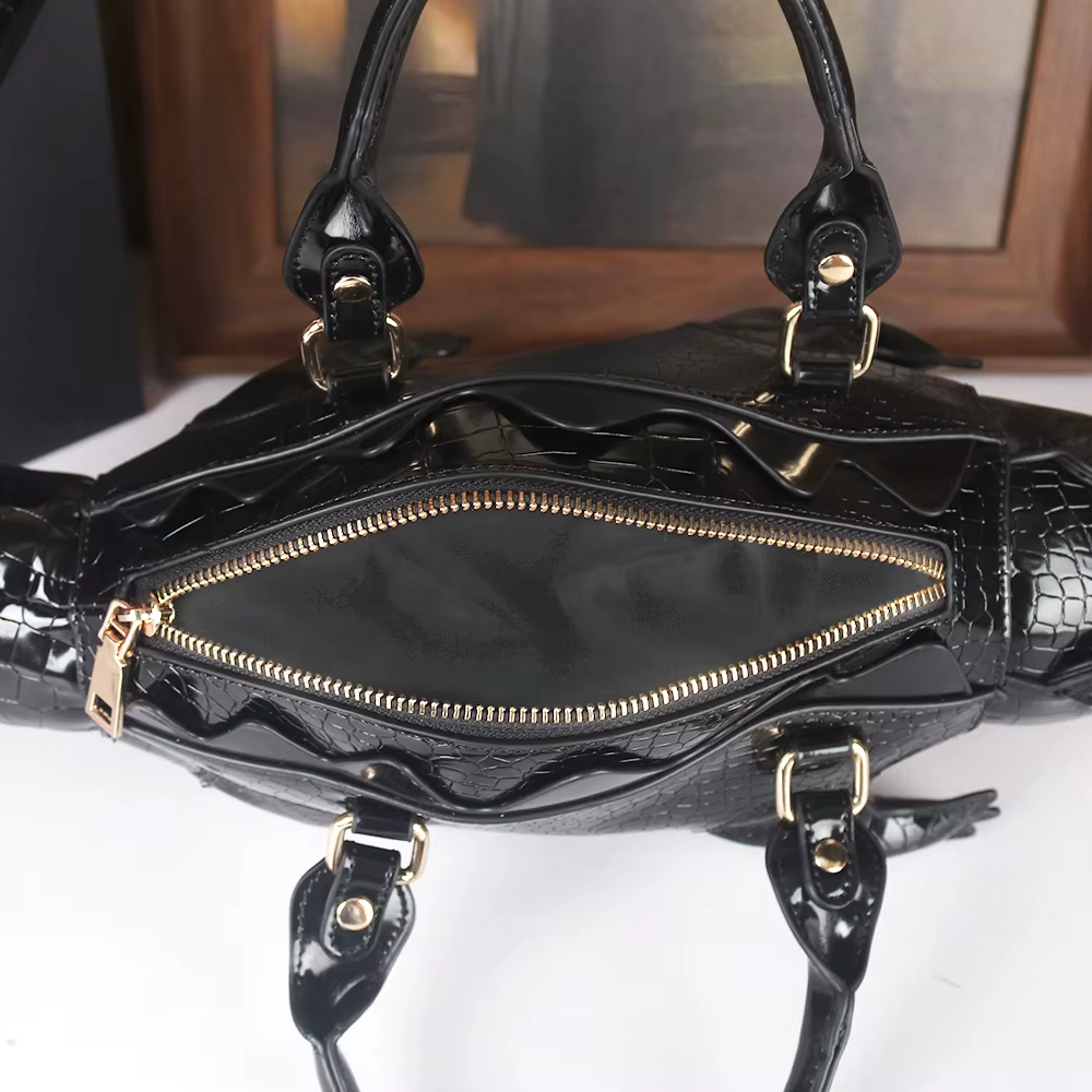 Le nouveau sac en crocodile de style 2025 est un sac