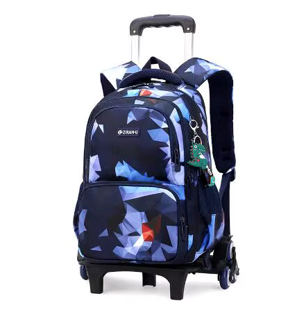 Sac à roulettes scolaire pour filles