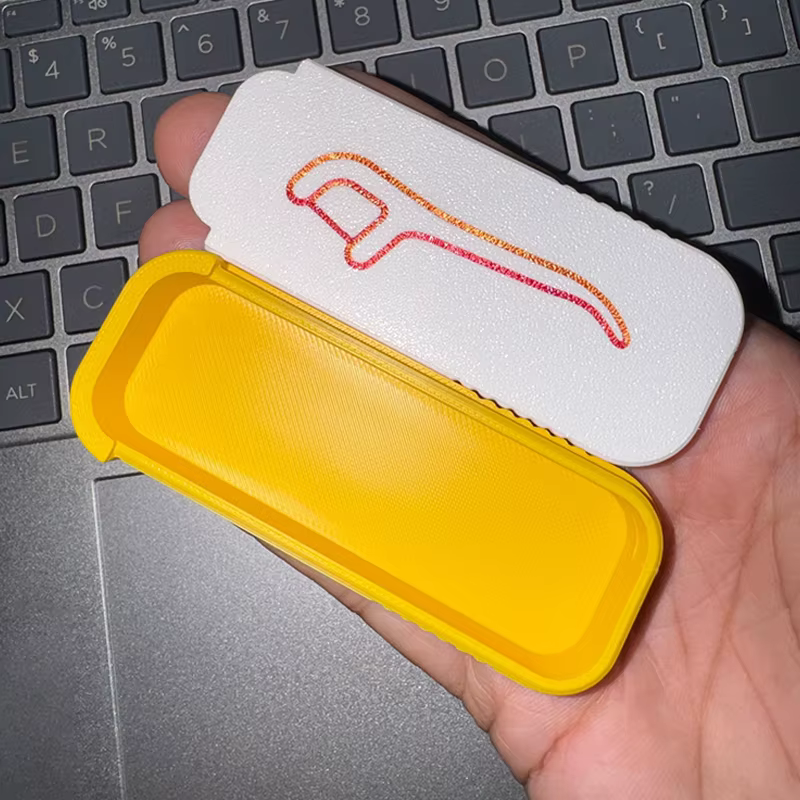 Mini boîte de rangement coulissante pour petits objets