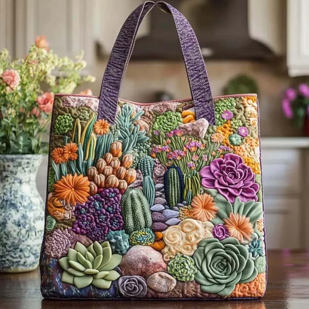Sac fourre-tout matelassé vintage pour femme