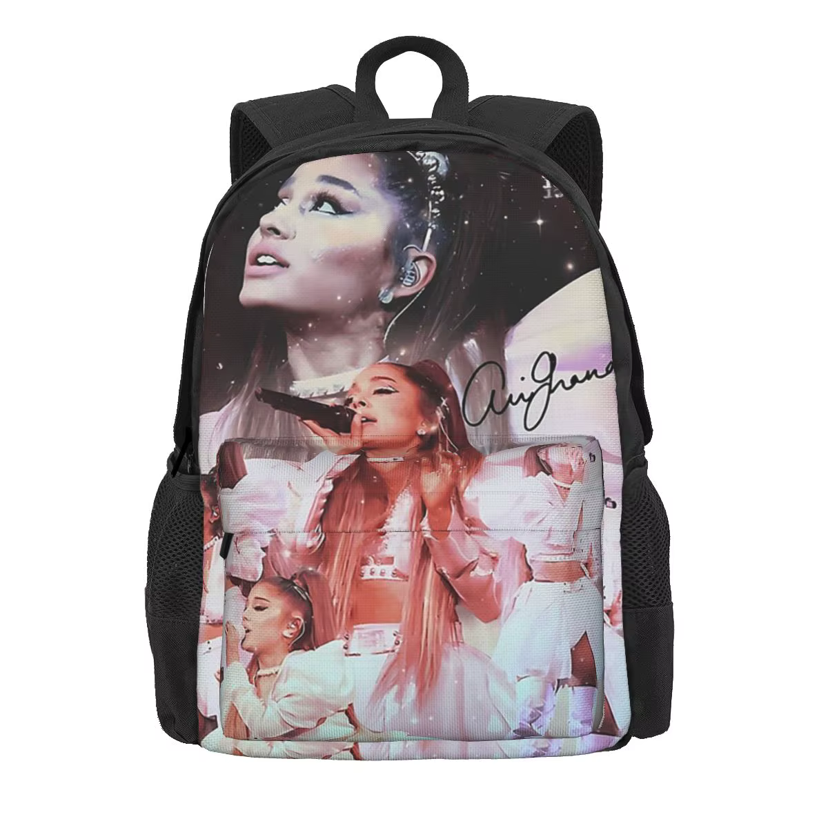 Musique R et B le meilleur chanteur Ariana Grande sacs à dos garçons filles Bookbag étudiants