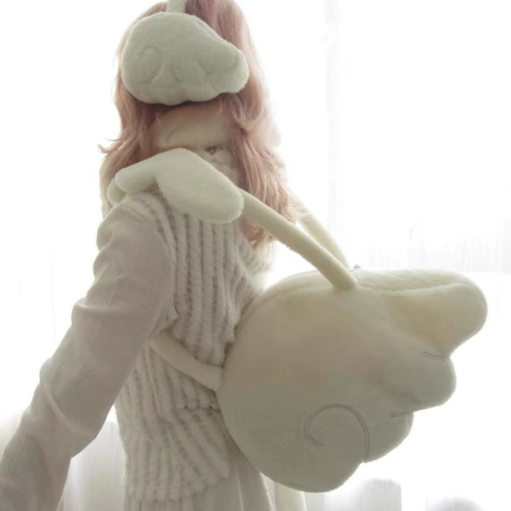 Sac à bandoulière créatif en forme d'aile d'ange
