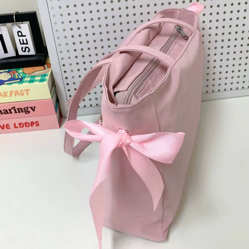 Sac à main Harajuku Y2K Ulzzang Ita Bag avec nœuds et rivets