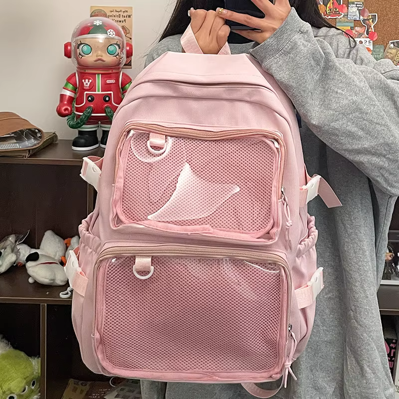 Sac Ita transparent de style japonais pour filles