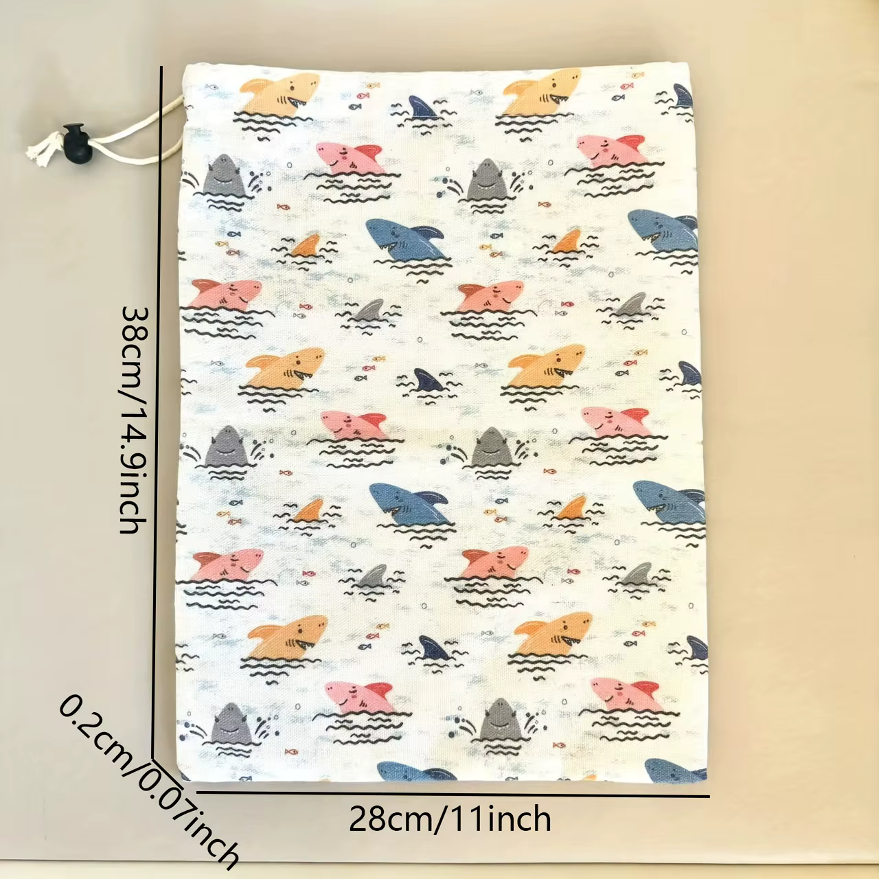 1 pièce de pochette à cordon unique : sac de rangement de voyage portable