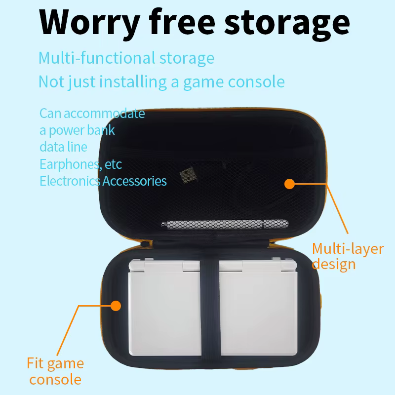 Sac de protection Portable en PU pour Console de jeu ANBERNIC RG DS