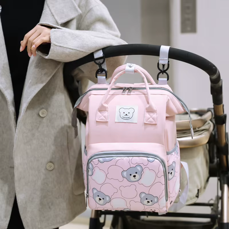 Sac à langer imperméable de grande capacité pour bébé