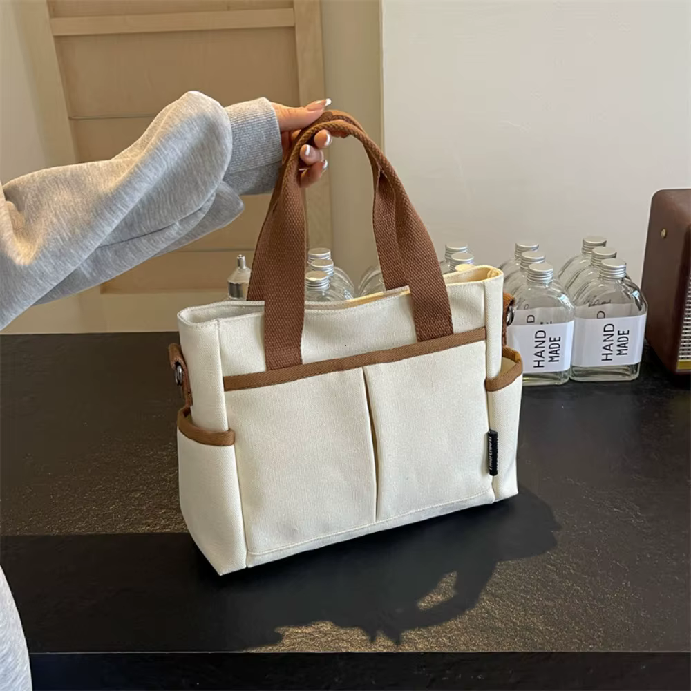Sac fourre-tout en toile pour femme