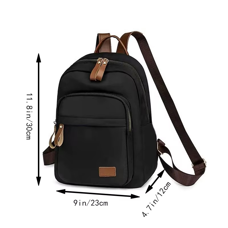 Sac à dos élégant bicolore pour femmes