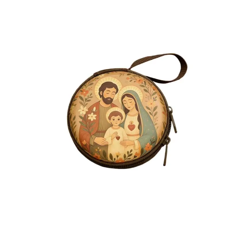 Pochette à fermeture éclair pour chapelet