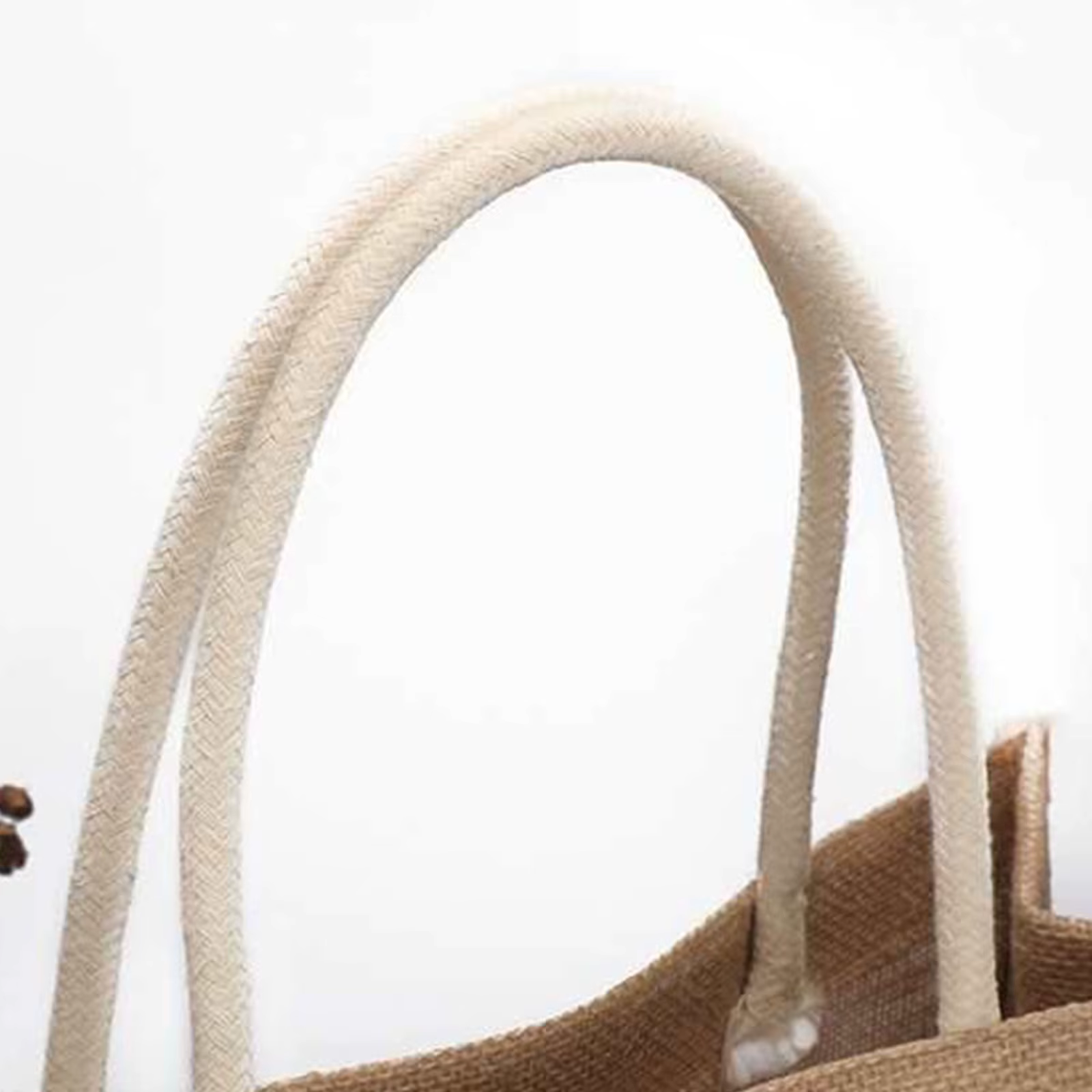 Sac de courses fourre-tout en toile de Jute