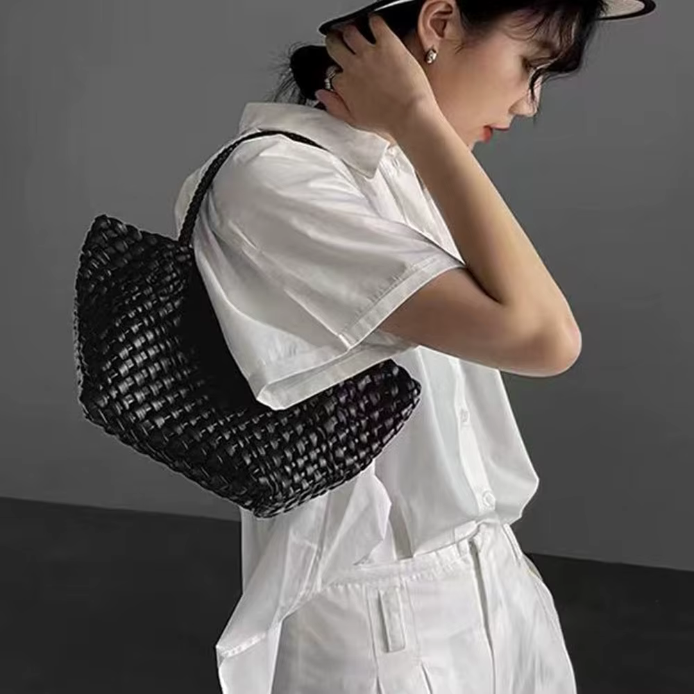 Sac Panier à Légumes pour Femmes - Nouveau Modèle 2026 - Sac à Main Délicat en Forme de Dés