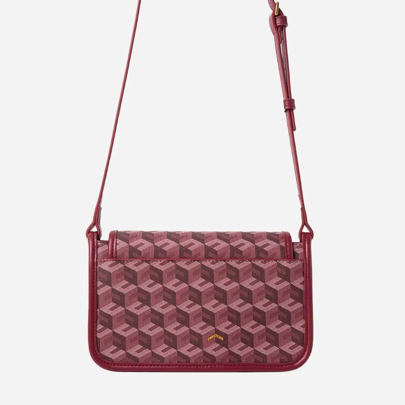 Sac messager de luxe à monogramme pour femmes