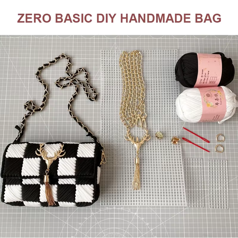 Sac à bandoulière artisanal pour bricolage