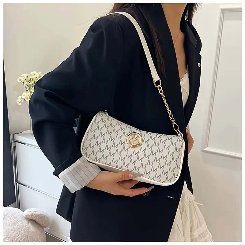 Sac à bandoulière tendance pour femme avec ceinture décorative