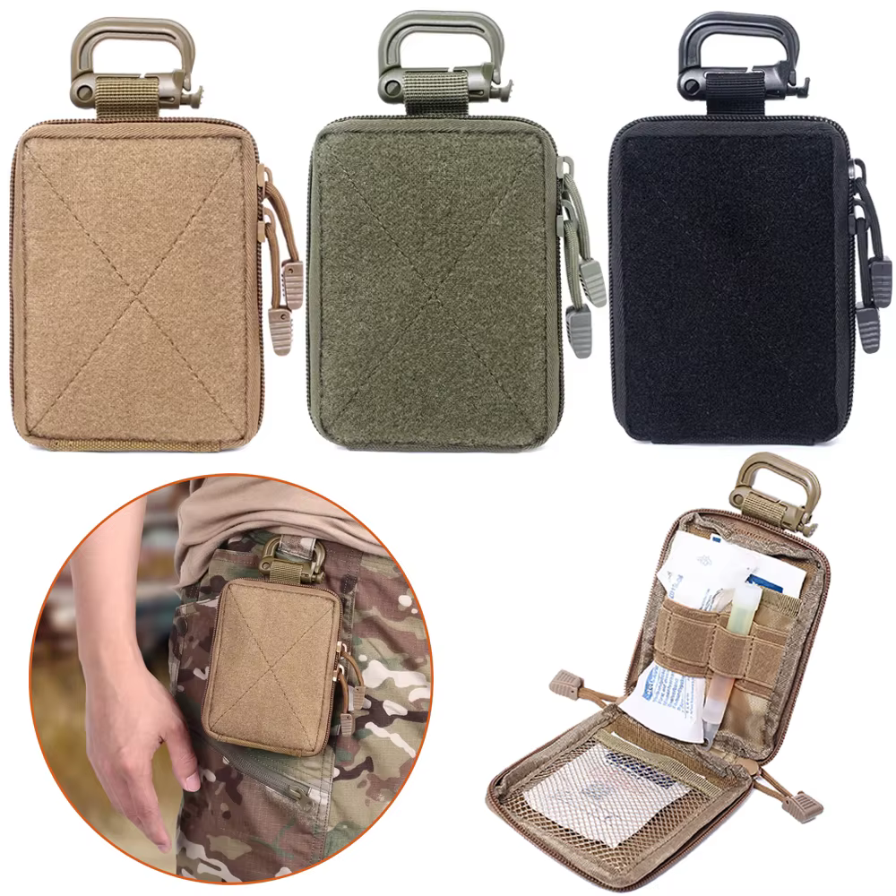 Pochette tactique EDC, pochette de rangement médicale