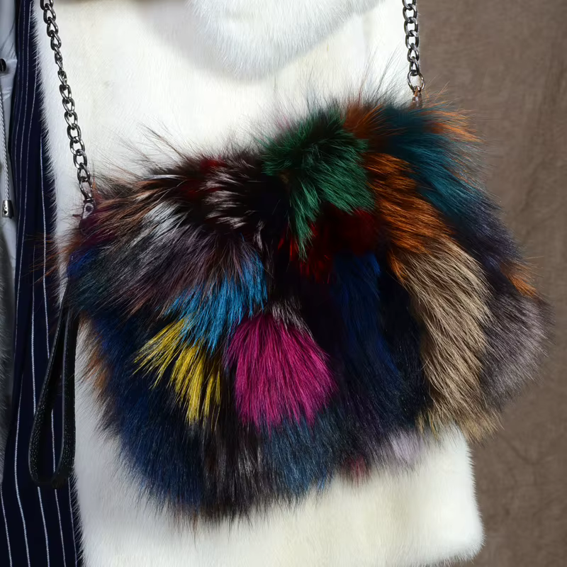 Sac de fourrure de mode automne et hiver sacs