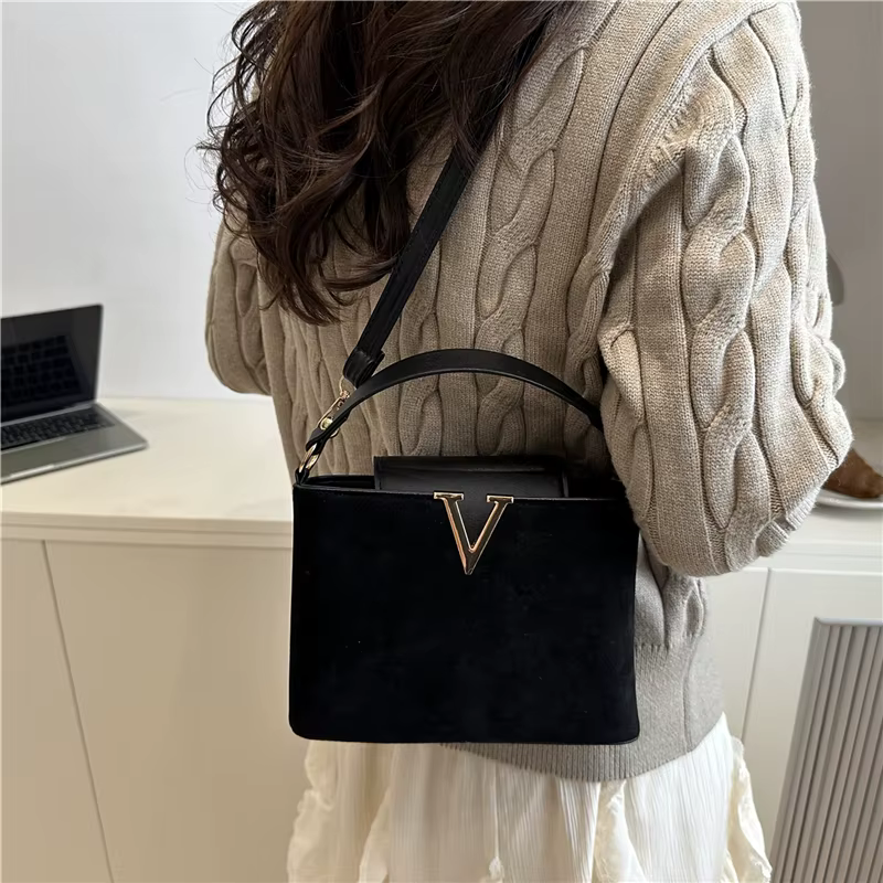 Mini sac en daim à la mode pour femmes