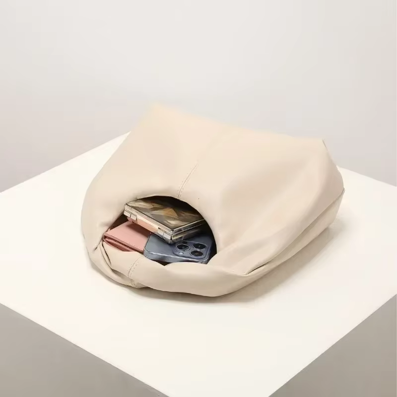Mn Twist-Sac à main carré solide pour femme