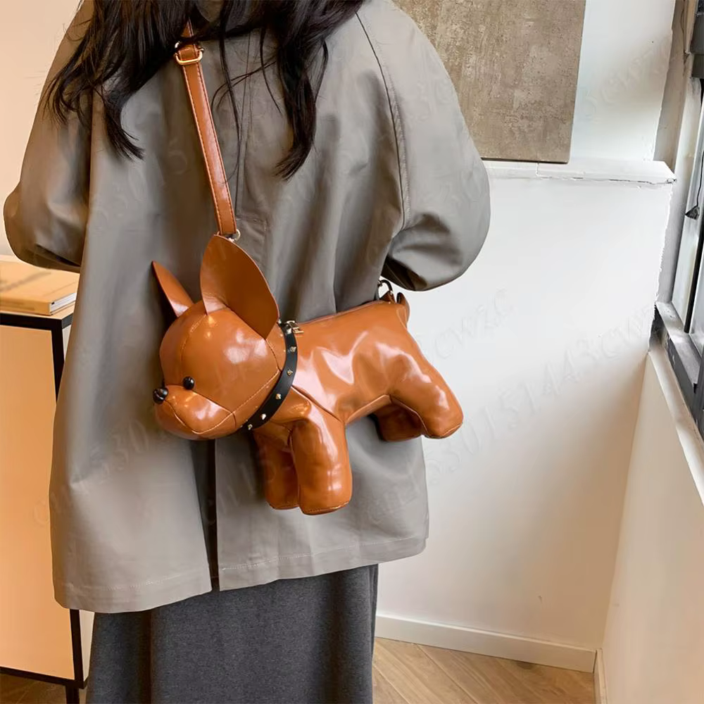 Sac messager en cuir PU pour hommes et femmes