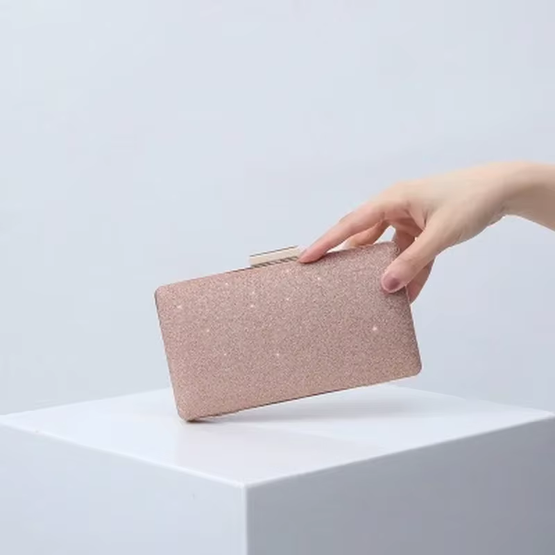 Pochette de soirée à paillettes pour femmes