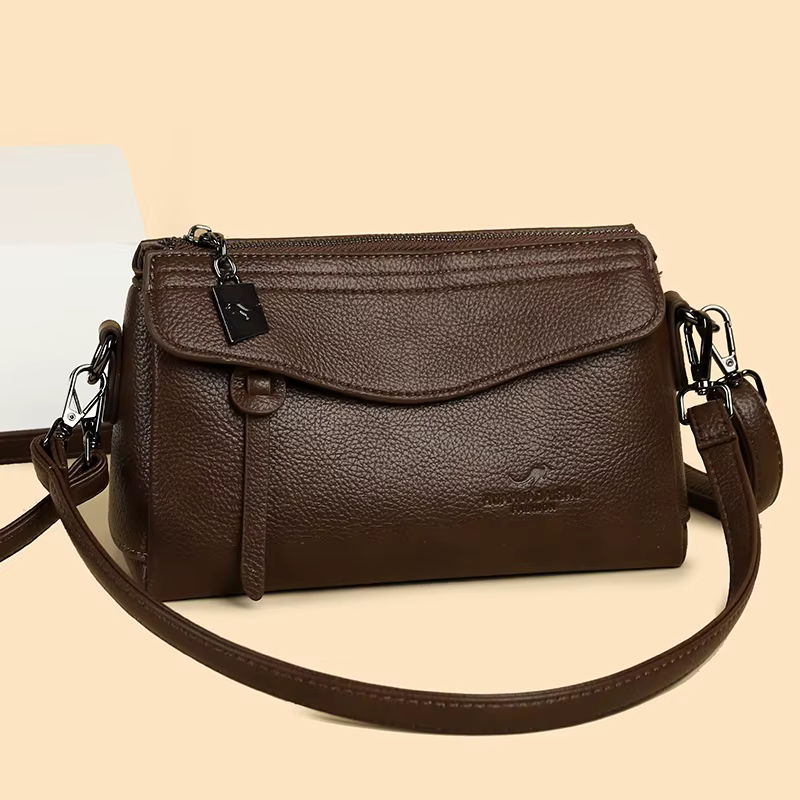 Sac de luxe pour femme en cuir souple