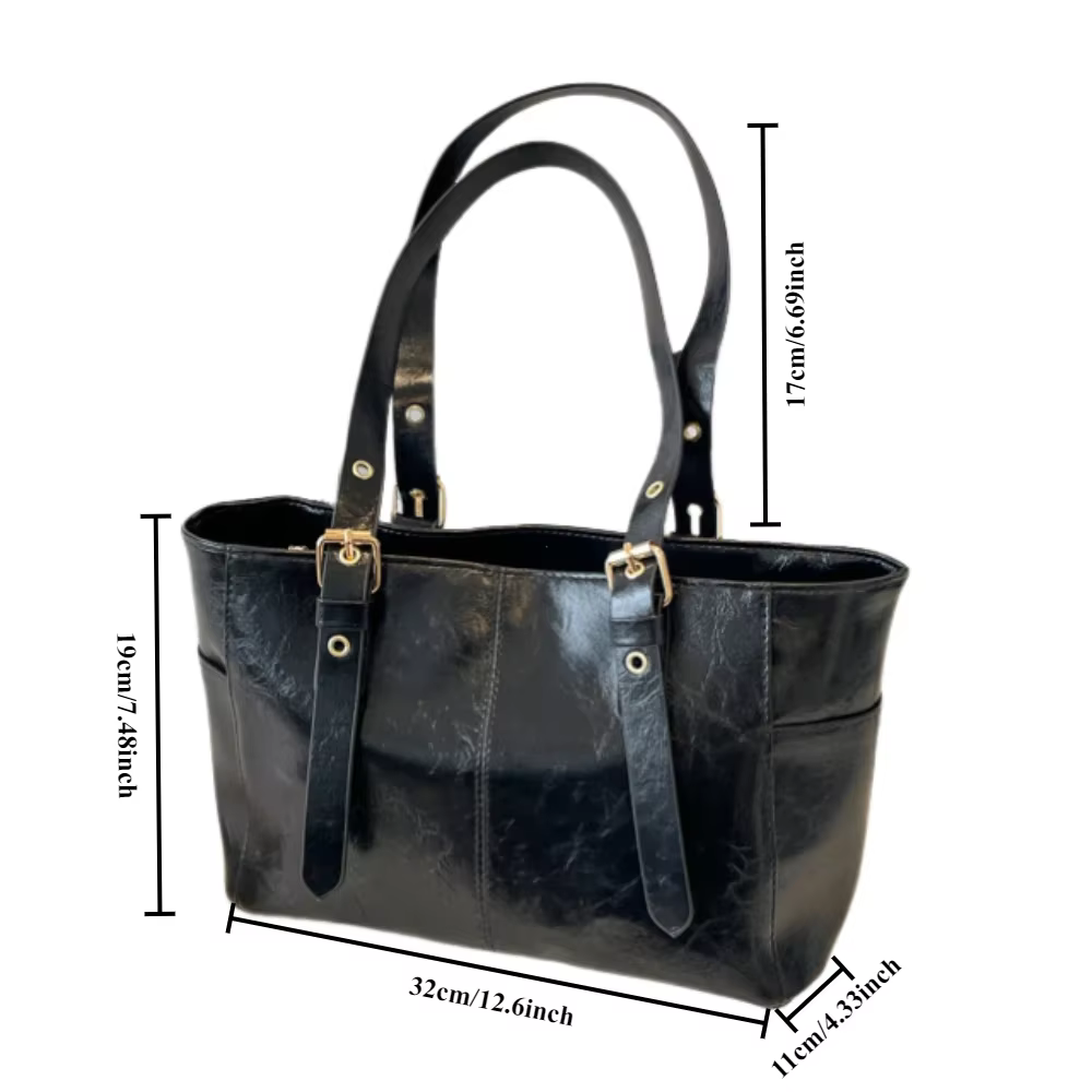 Mode rétro femmes sacs à bandoulière en cuir PU tendance haut de gamme dame sac fourre-tout grande capacité femme sac