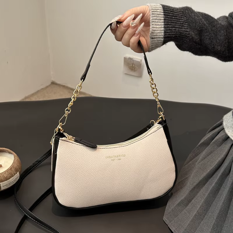 Sac à bandoulière avec pendentif cerise pour femmes