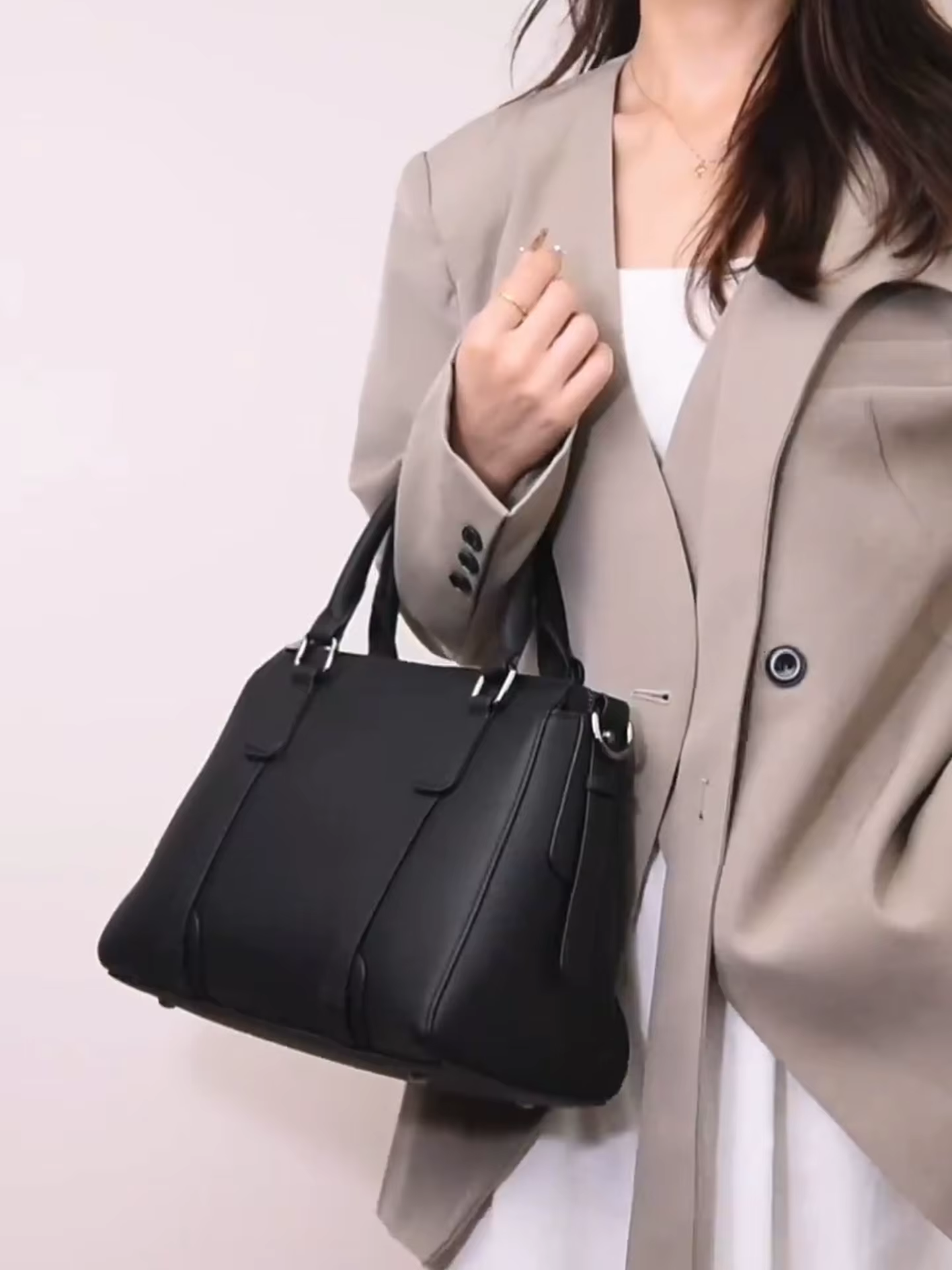 Sac à main pour femme en cuir véritable