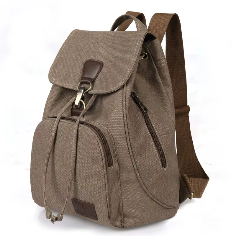 Sac à dos en toile pour femmes