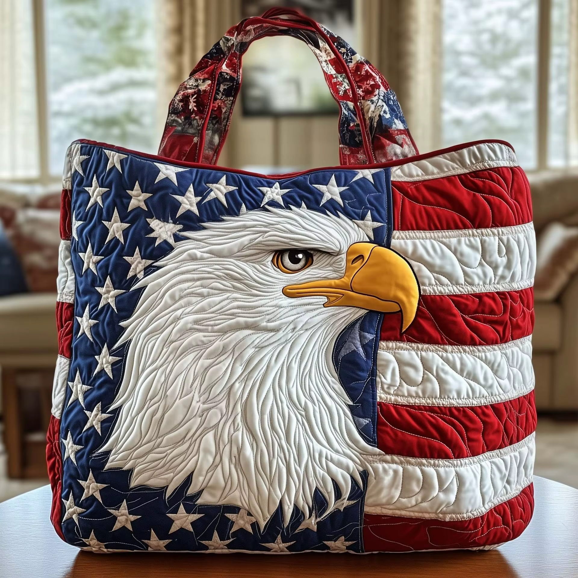 Sac fourre-tout matelassé vintage pour femme
