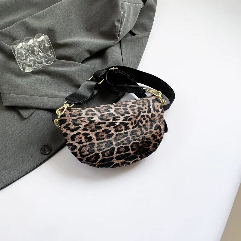 Sac de taille imprimé léopard pour femmes