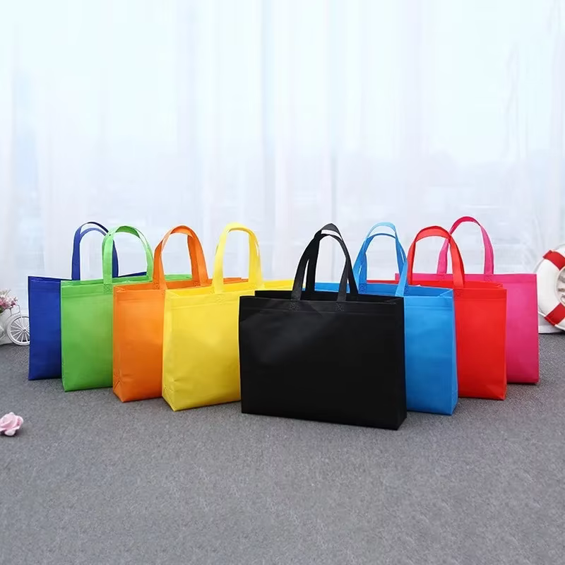 Femmes pliable sac à provisions réutilisable Eco grand unisexe tissu Non-tissé sacs à bandoulière fourre-tout épicerie