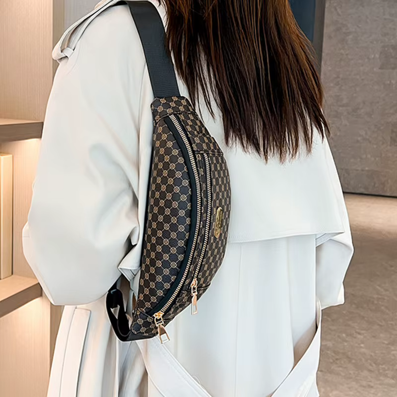 Sac de taille à motifs polyvalent et pratique
