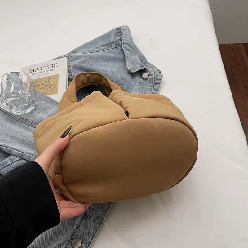 Sacs à main décontractés en tissu doux pour femmes