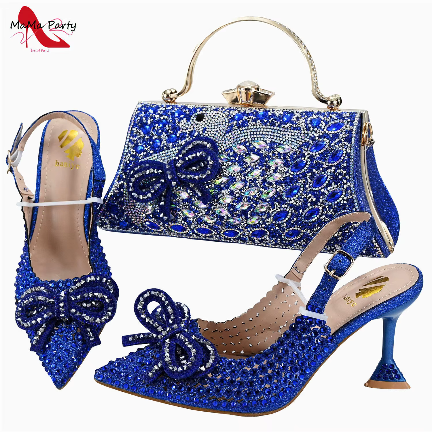 Sac de Luxe de Styliste en Bleu Royal pour Femme