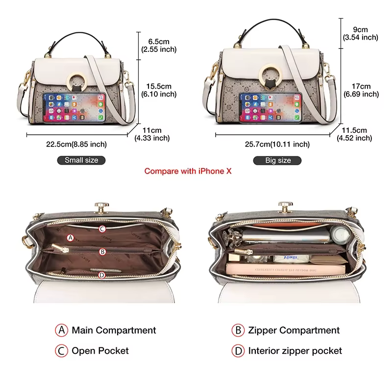 Sac à bandoulière FOXER pour femme