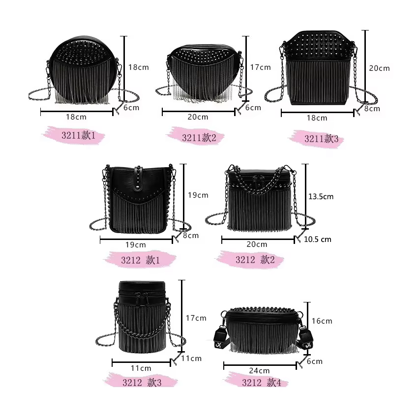 Sac cylindrique de luxe pour femmes