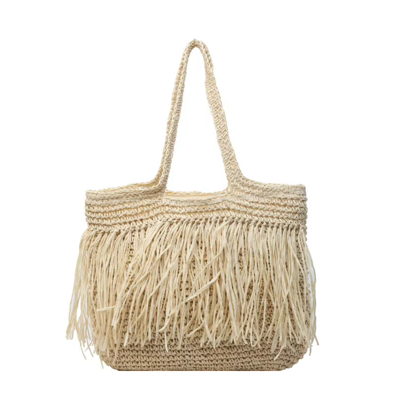 Sacs de plage en paille pour femmes
