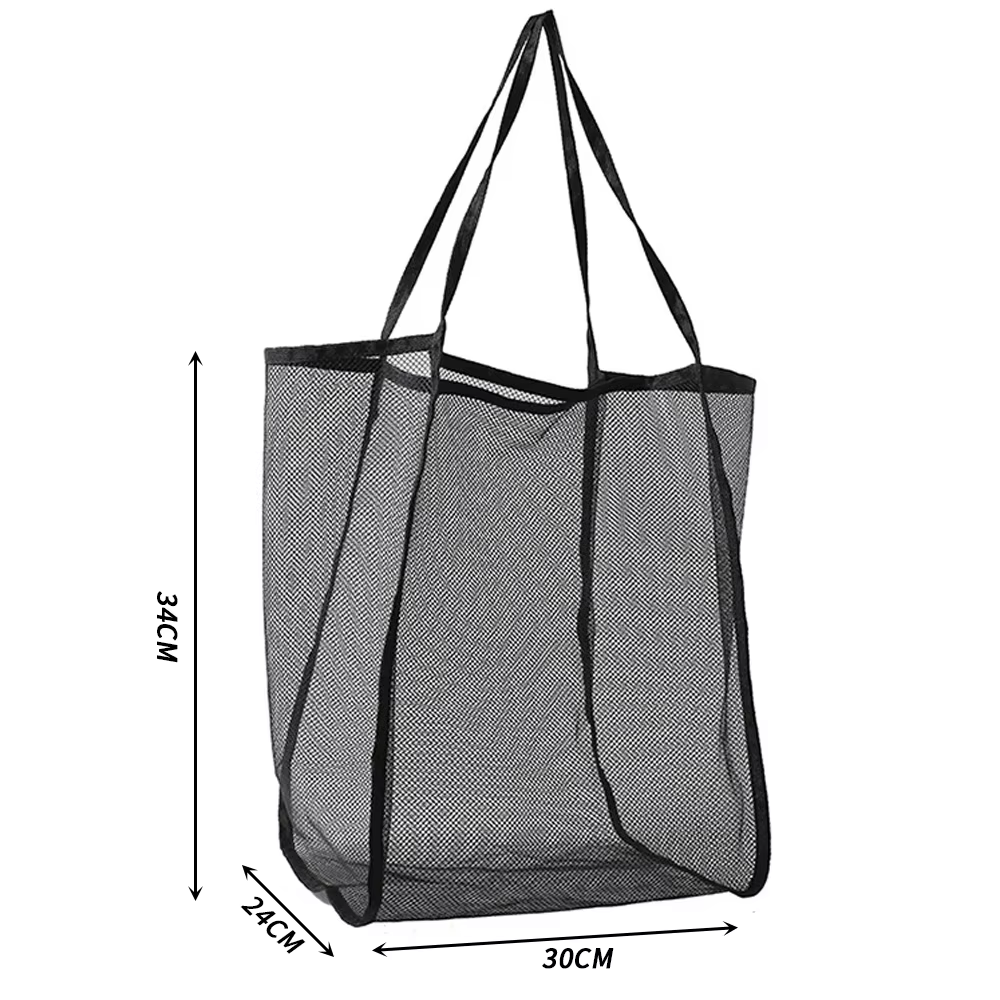 Sac de plage en filet simple grande capacité
