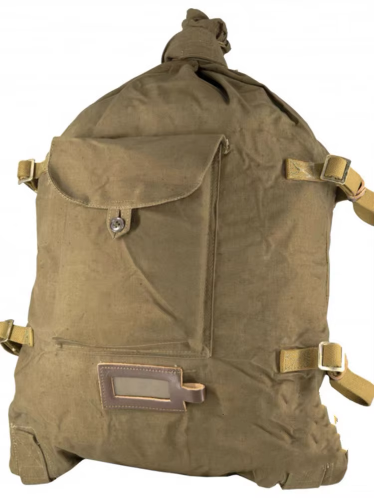 Sac à dos en toile soviétique, sacoche