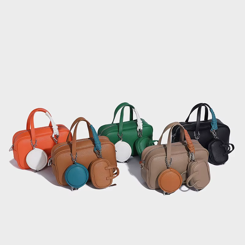 Boston sac femmes mode 2025 Style euro-américain Simple sac à bandoulière sacs à main sac Composite