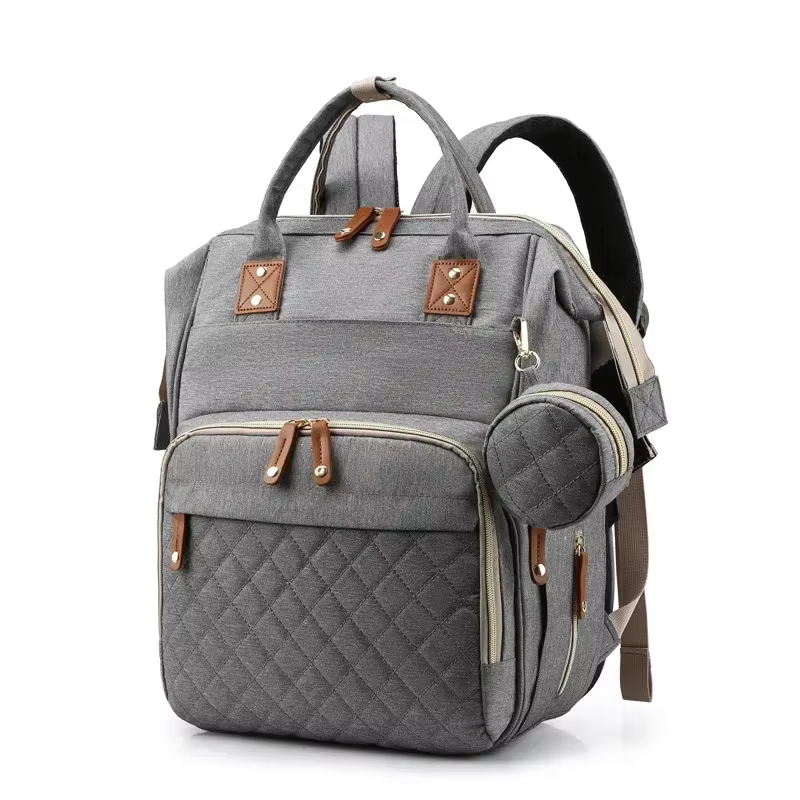 Sac à dos pour maman avec berceau pliable