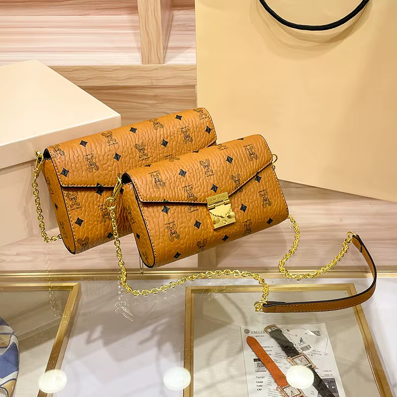 Sac à langer vintage de créateur classique : élégant sac messager bandoulière pour femme