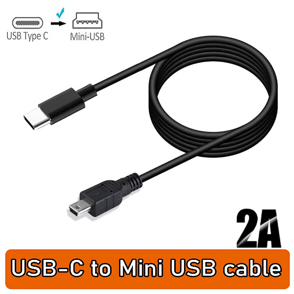 Câble adaptateur USB C vers Mini USB