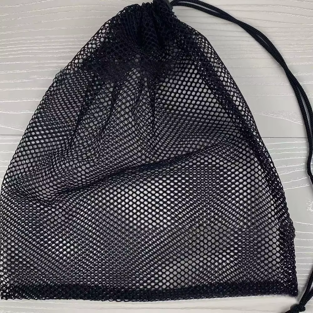 Sac à illant en Nylon Respirant et Durable à Mailles Noires