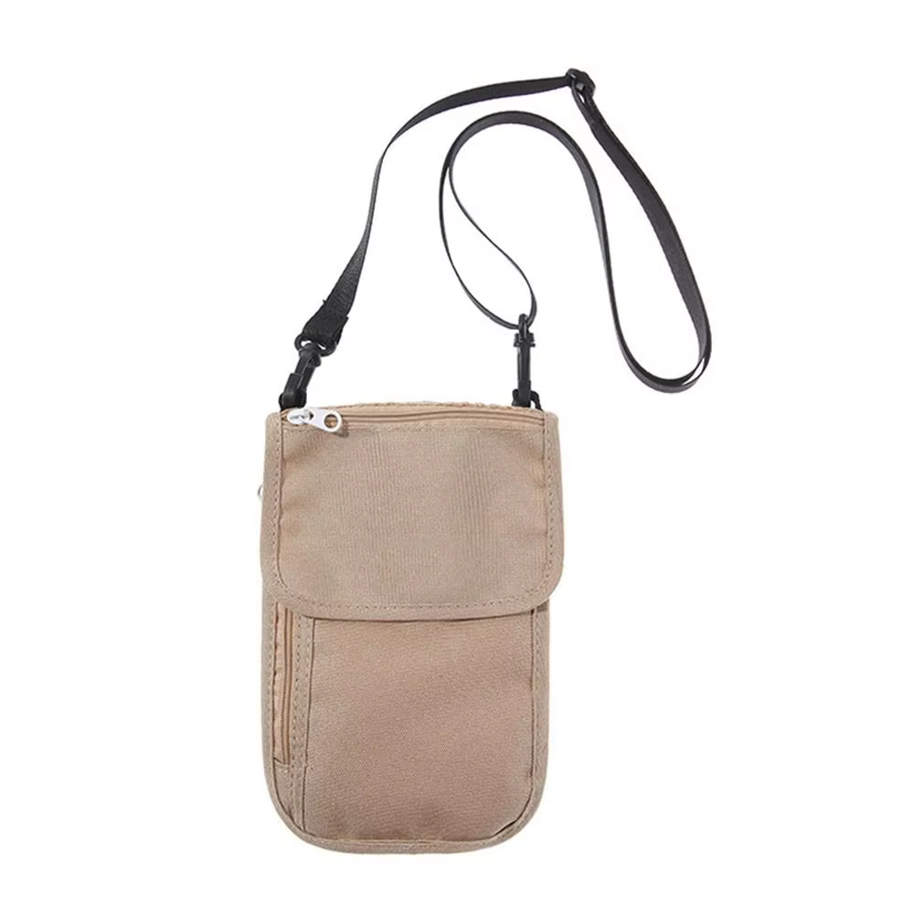 Khaiki – sac de passeport suspendu noir