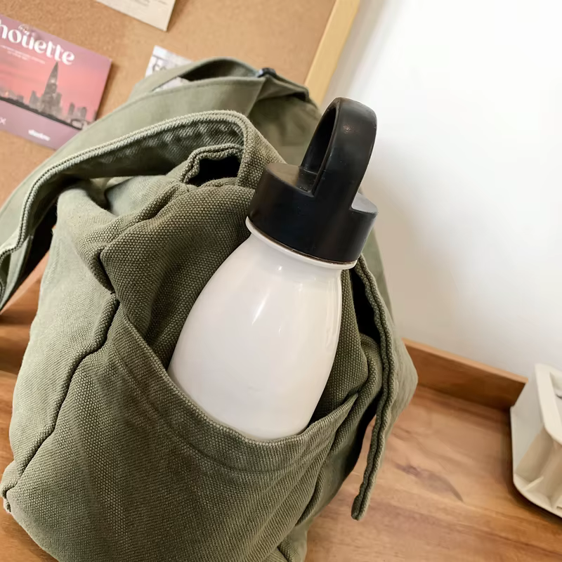 Sac messager tendance à rabat