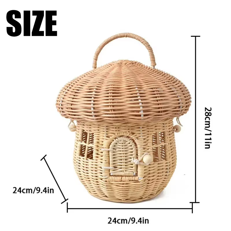 Sac fourre-tout en rotin